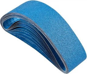 VEVOR Schuurbanden, 100 x 915 mm, 10 stuks (2 stuks met korrel 40/60/80/120/240), van siliciumcarbide, bandschuurpapier, voor metaalbewerking, composietmaterialen en kunststofafwerking