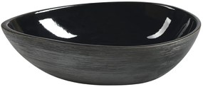 Sapho Priori keramische waskom 51cm zwart
