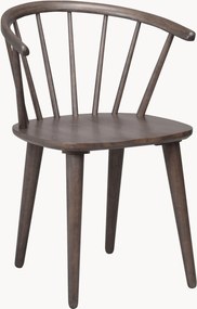 Houten eetstoelen Carmen van rubberhout, 2-delig
