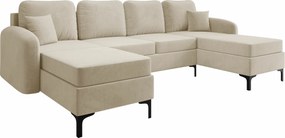 Hoekbank Torlua 104, Aanwezig, Aanwezig, 293x172x96cm, 159 kg, Poten: Metaal, Hout: Grenen