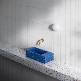 Clou Kaldur inbouw fonteinkraan 7.5cm messing geborsteld PVD