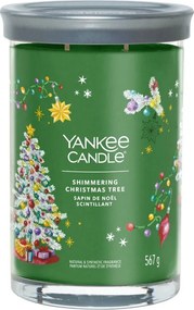 Yankee Candle geurkaars - Shimmering Christmas Tree - Signature Large Tumbler