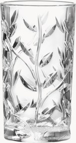 Kristallen longdrinkglazen Laurus, 6-delig