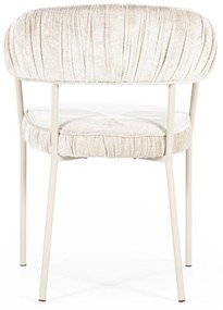 Eleonora Lizzy Eetkamerstoel Klassiek Design Beige