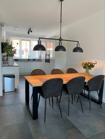Vloertegel 60x60 Cm Betonlook Antraciet DC90