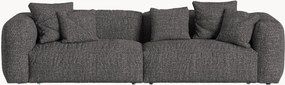 Modulaire bouclé bank Martina (4-zits), B 320 cm