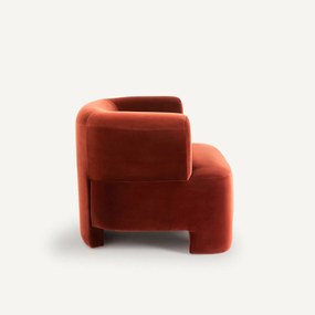 Fauteuil in fluweel, Darrel