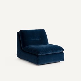 Modulaire fauteuil in fluweel, GIULIANO