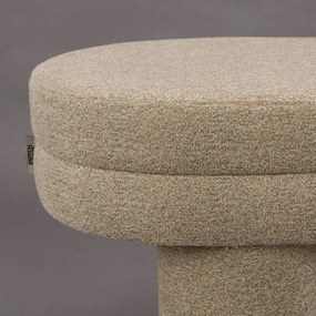 Dutchbone Fern Bankje Beige Boucle Stof
