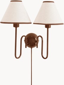 Wandlamp Juliet van linnen