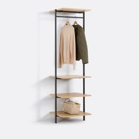 Kleedmodule met 4 legplanken, Talist