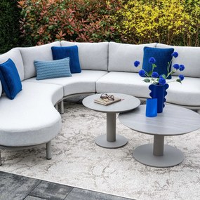 Garden Impressions Liam loungetafel Ø80xH40 cm - taupe