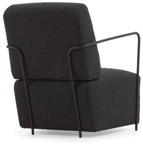 Kave Home Gamer Fauteuil Boucle Zwart