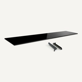 Legplank B110 x D35cm glas + beugels Archivita XL