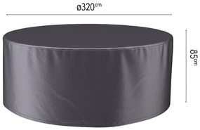 Platinum Aerocover ronde tuinsethoes - 320x85 cm.