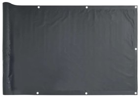 vidaXL Balkonscherm 90x600 cm oxford stof antraciet