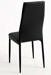 Pak 4 Lauter Kunstlederen Stoelen