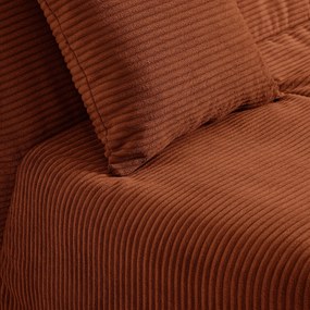 Slaapbank BZ, premium HR 12 cm, ribfluweel, AVA