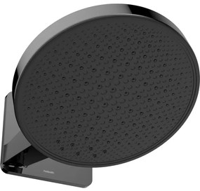 Hotbath &MORE Hoofddouche - 30cm - inbouw - rond - met box - 2 functies - Gepolijst zwart PVD M620PBP
