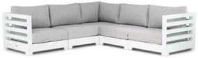 Hoek loungeset  Aluminium Wit 5 personen Santika Furniture Santika Phantom