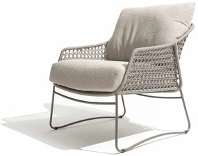 4 Seasons Outdoor Moretti loungestoel terre  Loungestoel    bruin weerbestendig