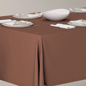 Dekoria Rechthoekig tafelkleed, bruin, 100 x 100 cm