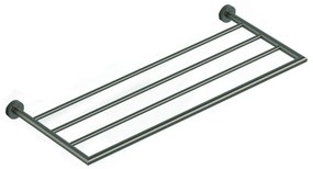 Hotbath &More handdoekrek geborsteld gunmetal PVD