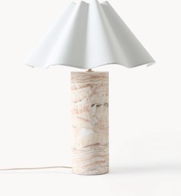 Dimbare LED tafellamp Arya met marmeren voet