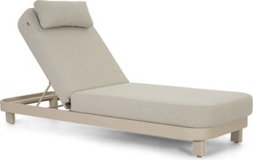 Santika Furniture Santika Nanda Ligbed Aluminium Zand/Beige