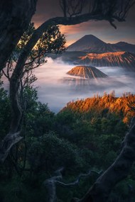 Foto First glimpses of Mount Bromo, NingYun Ye