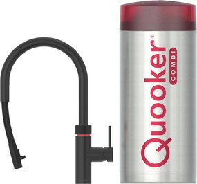 Quooker Flex met COMBI+ boiler 3-in-1-kraan zwart