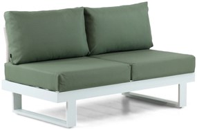 Hoek loungeset 5 personen Aluminium Wit  Lifestyle Garden Furniture Lorenzo