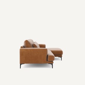 Linkse hoekbank fluweel, Marsile