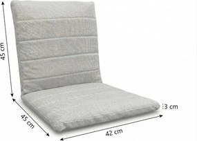 Lifestyle Garden Furniture Timo Dining Tuinstoel Kussen Soft Grey Grijs