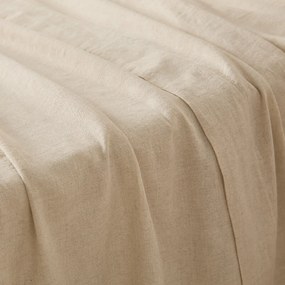 Plat laken in gewassen katoen/linnen, Marnie