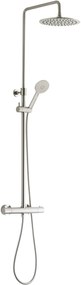 Ben Lavion 250 Cool regendoucheset met 4 straalsoorten Ø25cm RVS-look
