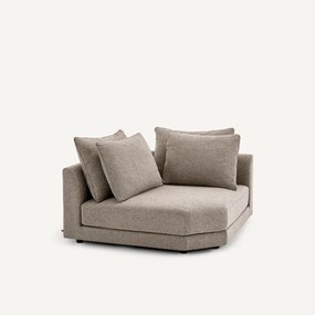 Modulair hoekbank in tweed, TIBERIO