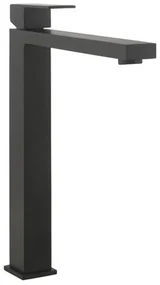 Crosswater Verge wastafelmengkraan verhoogd zwart mat VR112DNM