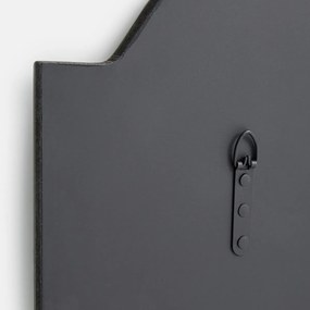 Wandspiegel, gegraveerd en afgeschuind, L75 x H90 cm, MIRAL