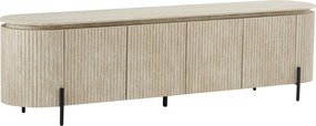 TV Meubel Travertin - 200x40x55cm.