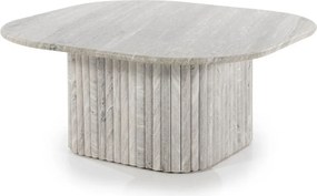 Salontafel Marmer Latjes - 80 X 80cm.