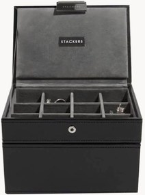 Sieradendoosjes Mini Black, 2-delig