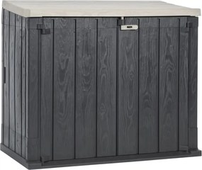 Toomax Stora Way Tuinberging - 842L - Taupe Grijs/Donker Antraciet - Binnenmaat 113,4 x 63,4 x 95,4 cm - Buitenmaat 129,5 x 111 x 74,5 cm