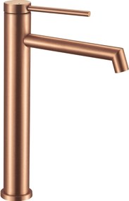 Wastafelkraan Rea FOSS Brush Copper HIGH