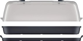 Prosperplast Respana Tafel Kweekkas / Propagator - 51,5 x 19,6 x 18,5 cm - Antraciet