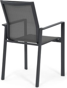Tuinstoel Aluminium Grijs-antraciet Timo