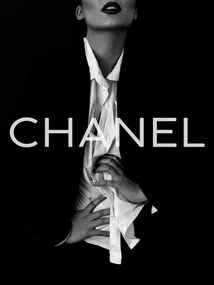 Ilustratie Chanel model, Finlay & Noa, (30 x 40 cm)