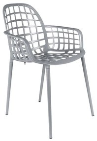 Zuiver Albert Kuip Garden Aluminium Tuinstoel Grijs