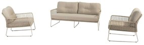4 Seasons Outdoor Albano loungeset 3-delig - latte