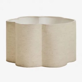 Lampenkap Ø45 Cm In Philipa-katoen Beige – Linnen - Sklum